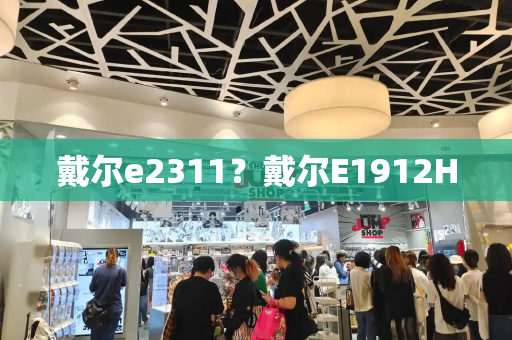 戴尔e2311？戴尔E1912H