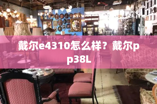 戴尔e4310怎么样？戴尔pp38L