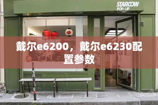 戴尔e6200，戴尔e6230配置参数-第1张图片-星选测评