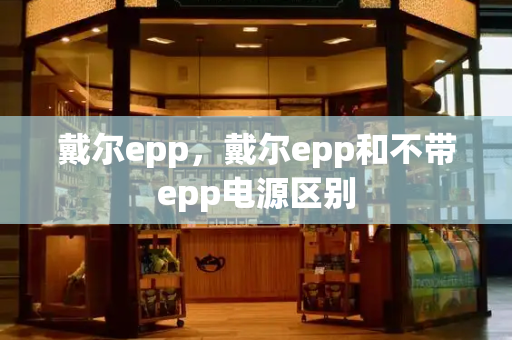 戴尔epp，戴尔epp和不带epp电源区别