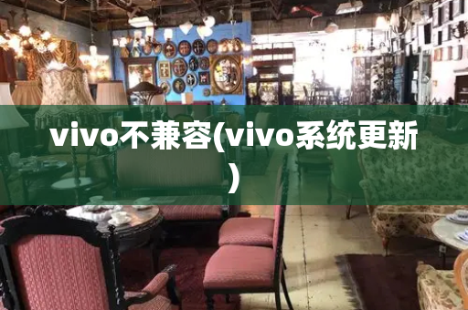 vivo不兼容(vivo系统更新)