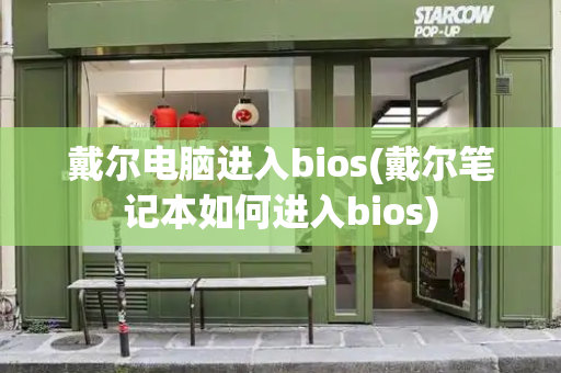 戴尔电脑进入bios(戴尔笔记本如何进入bios)-第1张图片-星选测评