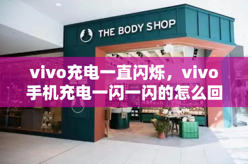 vivo充电一直闪烁，vivo手机充电一闪一闪的怎么回事-第1张图片-星选值得买