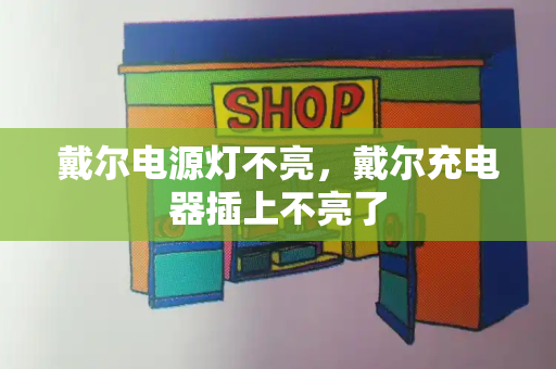 戴尔电源灯不亮，戴尔充电器插上不亮了-第1张图片-星选测评