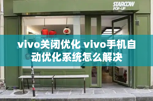 vivo关闭优化 vivo手机自动优化系统怎么解决