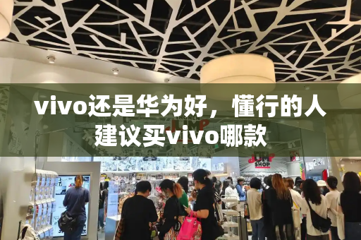 vivo还是华为好，懂行的人建议买vivo哪款