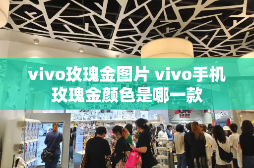 vivo玫瑰金图片 vivo手机玫瑰金颜色是哪一款