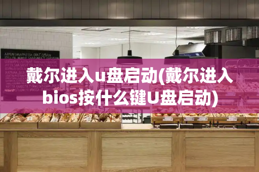 戴尔进入u盘启动(戴尔进入bios按什么键U盘启动)