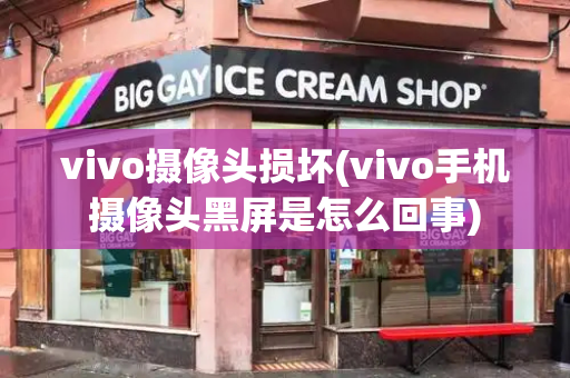 vivo摄像头损坏(vivo手机摄像头黑屏是怎么回事)