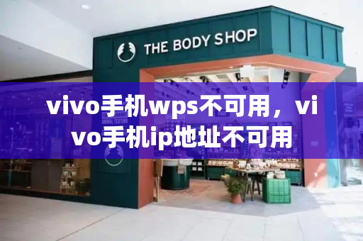 vivo手机wps不可用，vivo手机ip地址不可用