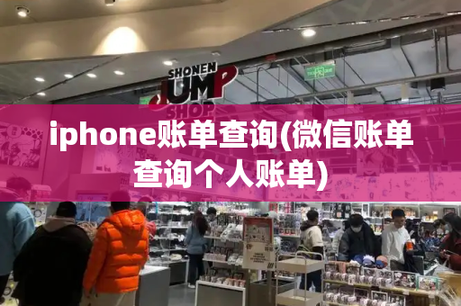 iphone账单查询(微信账单查询个人账单)