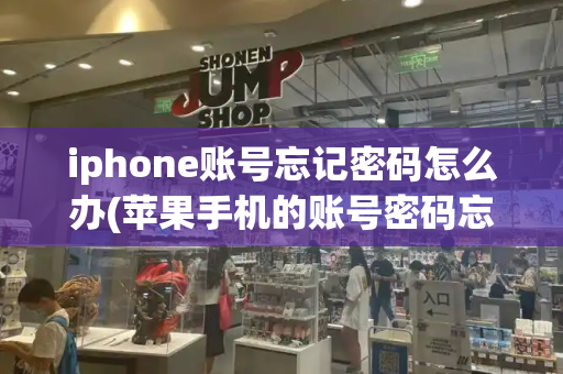 iphone账号忘记密码怎么办(苹果手机的账号密码忘记了怎么办)