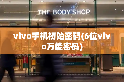 vivo手机初始密码(6位vivo万能密码)