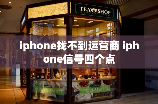 iphone找不到运营商 iphone信号四个点