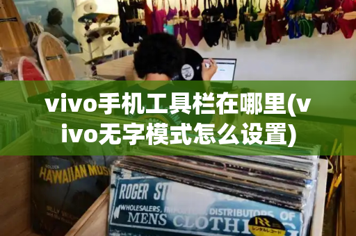 vivo手机工具栏在哪里(vivo无字模式怎么设置)