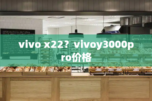 vivo x22？vivoy3000pro价格