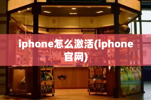 iphone怎么激活(iphone官网)-第1张图片-星选测评