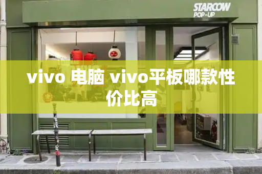 vivo 电脑 vivo平板哪款性价比高