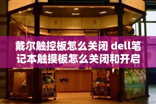 戴尔触控板怎么关闭 dell笔记本触摸板怎么关闭和开启