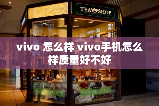 vivo 怎么样 vivo手机怎么样质量好不好