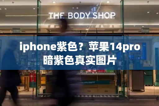 iphone紫色？苹果14pro暗紫色真实图片-第1张图片-星选测评