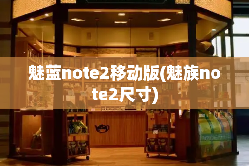 魅蓝note2移动版(魅族note2尺寸)