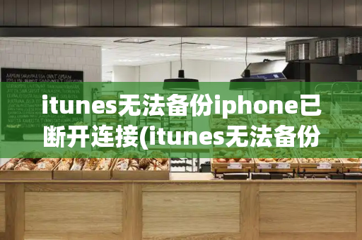 itunes无法备份iphone已断开连接(itunes无法备份因为发生了一个错误)-第1张图片-星选测评