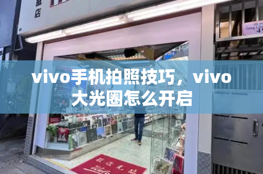 vivo手机拍照技巧，vivo大光圈怎么开启