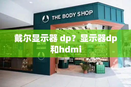 戴尔显示器 dp？显示器dp和hdmi