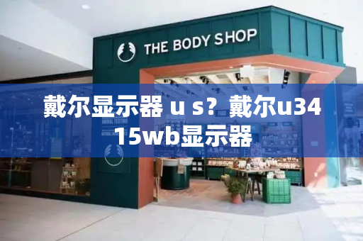 戴尔显示器 u s？戴尔u3415wb显示器-第1张图片-星选测评