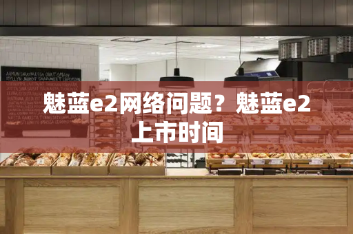 魅蓝e2网络问题？魅蓝e2上市时间