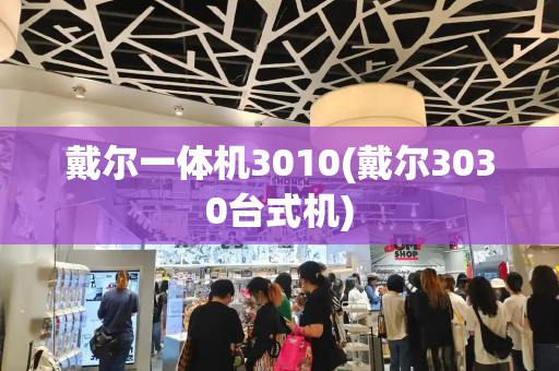 戴尔一体机3010(戴尔3030台式机)