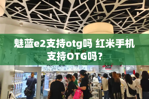 魅蓝e2支持otg吗 红米手机支持OTG吗？