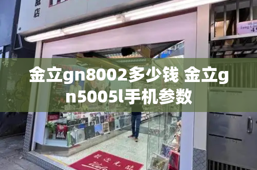 金立gn8002多少钱 金立gn5005l手机参数-第1张图片-星选值得买