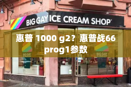 惠普 1000 g2？惠普战66prog1参数