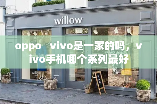 oppo   vivo是一家的吗，vivo手机哪个系列最好-第1张图片-星选测评