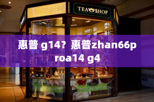 惠普 g14？惠普zhan66proa14 g4-第1张图片-星选测评