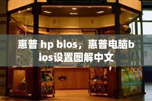 惠普 hp bios，惠普电脑bios设置图解中文