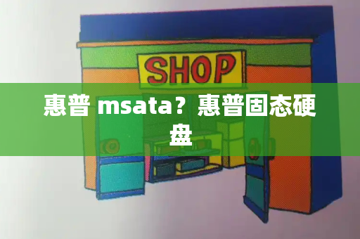 惠普 msata？惠普固态硬盘-第1张图片-星选测评