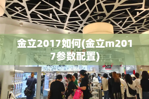 金立2017如何(金立m2017参数配置)