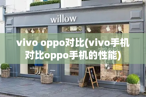 vivo oppo对比(vivo手机对比oppo手机的性能)-第1张图片-星选测评