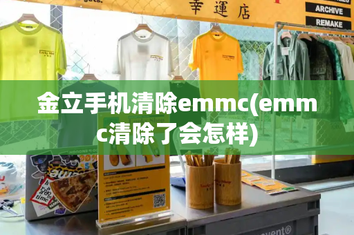 金立手机清除emmc(emmc清除了会怎样)