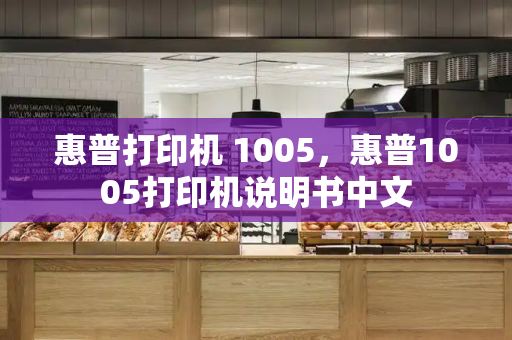 惠普打印机 1005，惠普1005打印机说明书中文