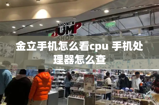 金立手机怎么看cpu 手机处理器怎么查-第1张图片-星选值得买