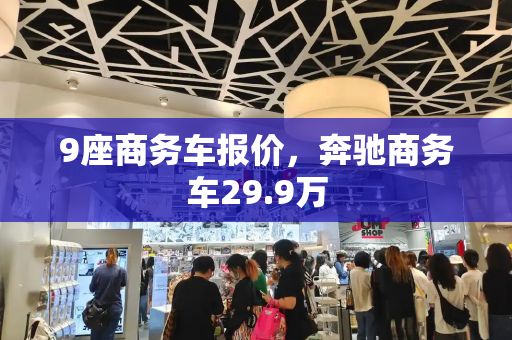 9座商务车报价，奔驰商务车29.9万-第1张图片-星选测评