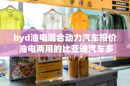 byd油电混合动力汽车报价 油电两用的比亚迪汽车多少钱-第1张图片-星选测评