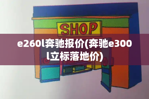 e260l奔驰报价(奔驰e300l立标落地价)