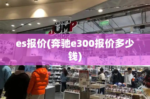 es报价(奔驰e300报价多少钱)-第1张图片-星选测评