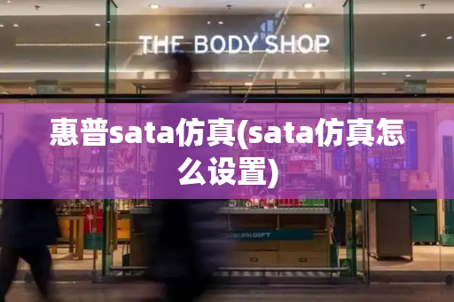 惠普sata仿真(sata仿真怎么设置)