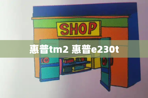 惠普tm2 惠普e230t